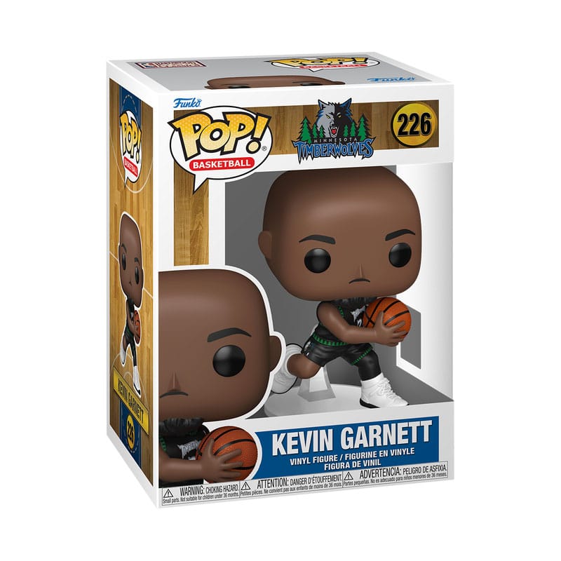 NBA Legends POP! Sports Vinyl Figure Legends- Kevin Garnett(Wolves) 9 cm