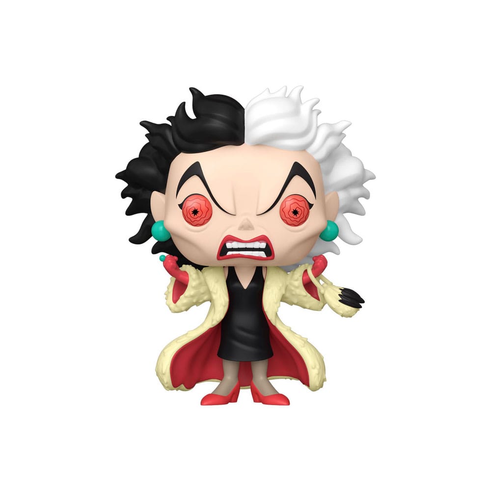 One Hundred and One Dalmatians POP! Vinyl Figures Cruella De Vil 9 cm – Sealed Case of 6 (with Chase chance)