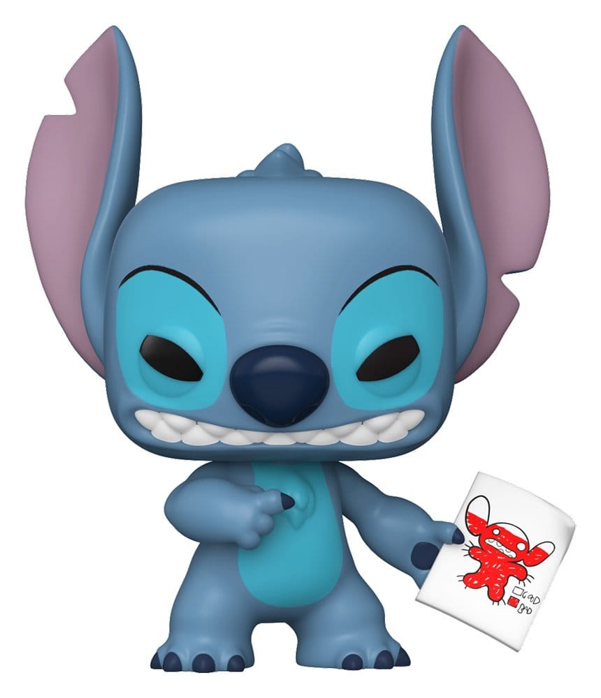 Lilo & Stitch POP! Vinyl Figure Stitch with Mood Chart 9 cm – Sealed Case of 6 (with Chase chance)