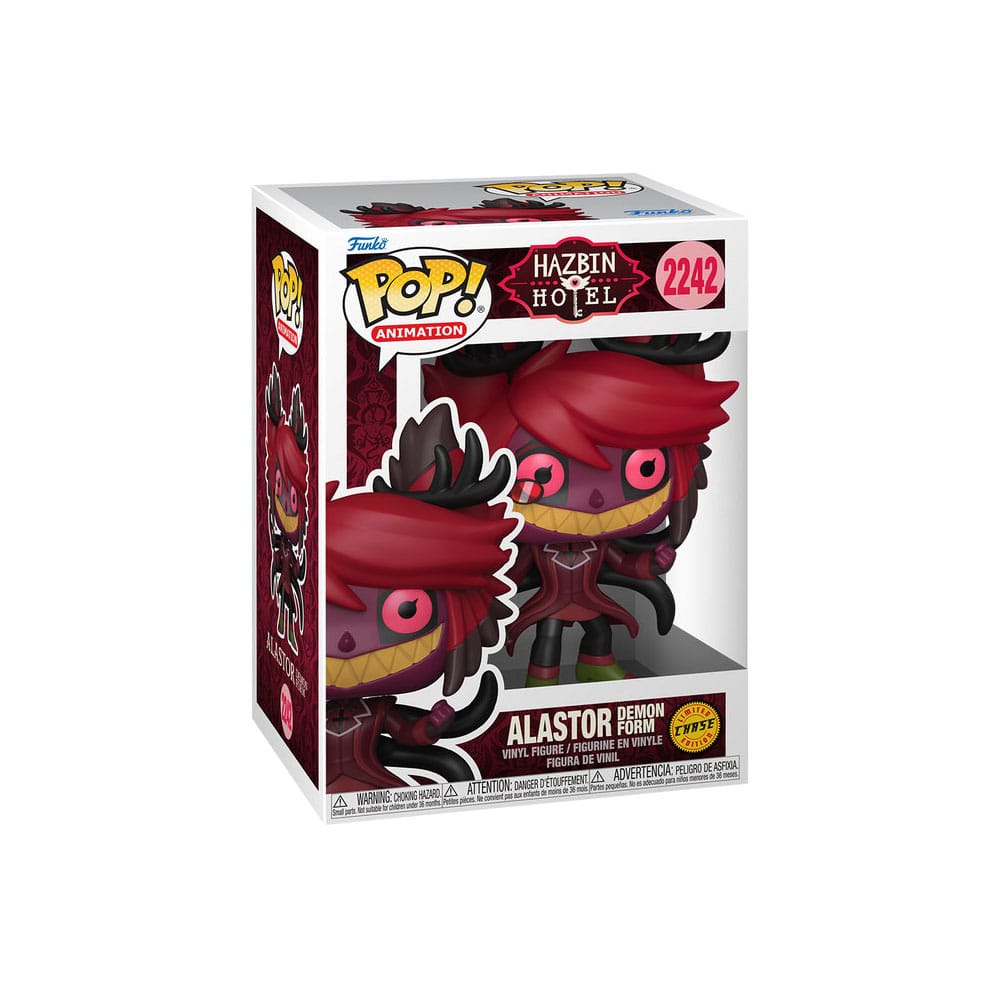 Hazbin Hotel POP! Vinyl Figures Alastor 9 cm – Sealed Case of 6 (with Chase chance)