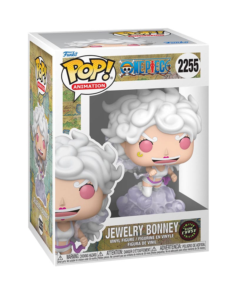 One Piece POP! Animation Vinyl Figures Jewelry Bonney 9 cm – Sealed Case of 6 (Chase Guaranteed)