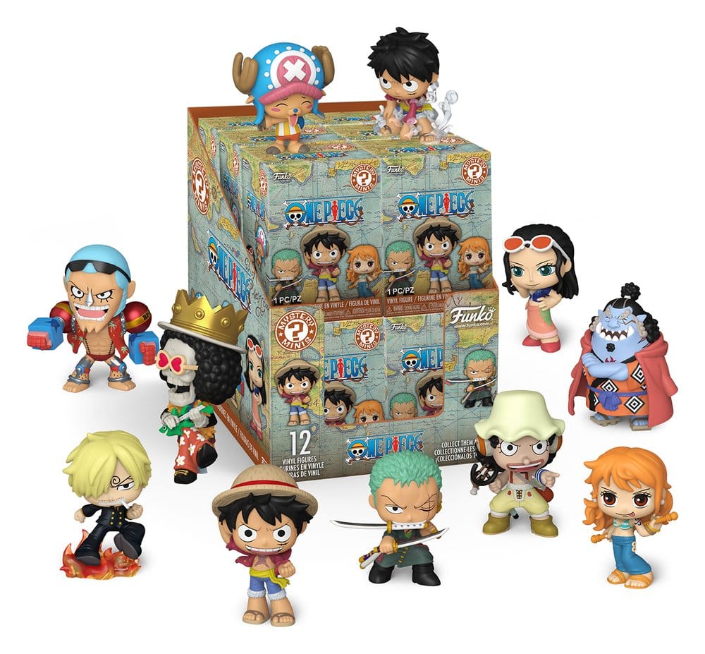 One Piece Mini Figures PDQ 5 cm Display (12)