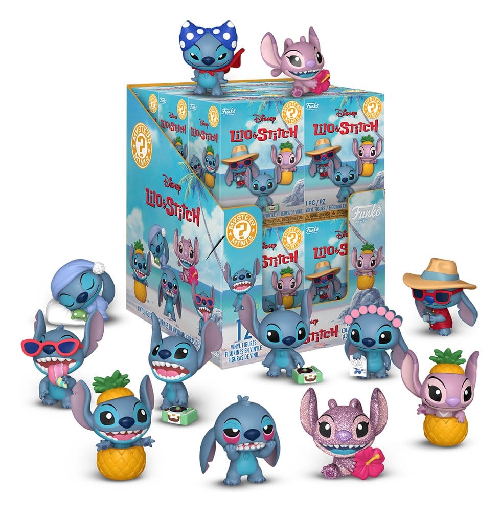 Lilo & Stitch Mini Figures PDQ 5 cm Display (12)
