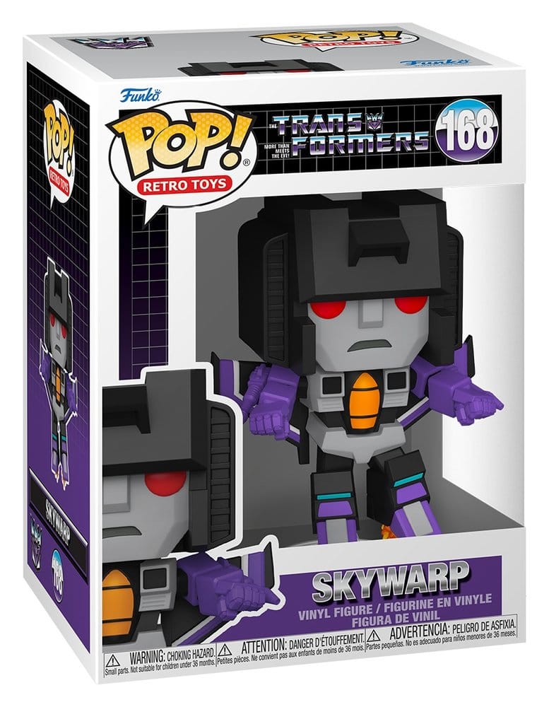 Transformers POP! Vinyl Figures Sky Warp 9 cm – Sealed Case of 6 (with Chase chance)