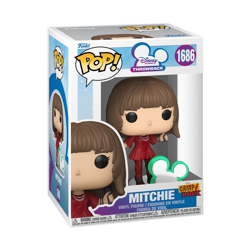 Disney Channel Retro POP! Disney Vinyl Figure CR - Mitchie w/Disney Icon 9 cm