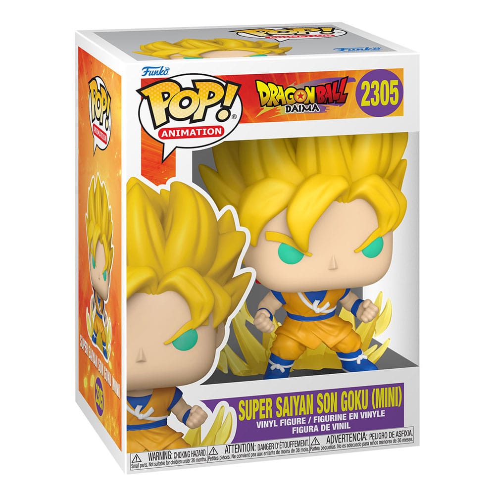 Dragon Ball Daima POP! Animation Vinyl Figure SS Son Goku 9 cm – Sealed Case of 6 (with Chase chance)