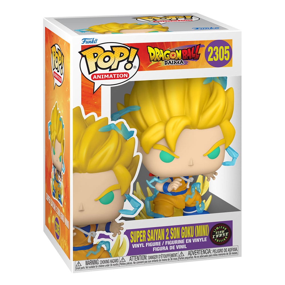 Dragon Ball Daima POP! Animation Vinyl Figure SS Son Goku 9 cm – Sealed Case of 6 (with Chase chance)