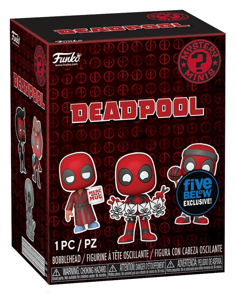 Marvel Comics Mystery Mini Figures 5 cm Deadpool Series 5 Display (12)