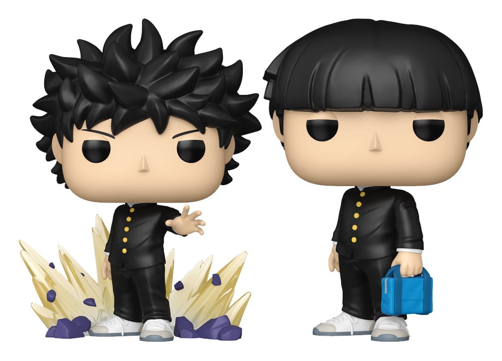 Mob Psycho 100 POP! Animation Vinyl Figures Shigeo 9 cm – Sealed Case of 6 (with Chase chance)