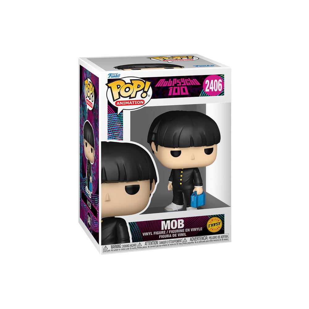 Mob Psycho 100 POP! Animation Vinyl Figures Shigeo 9 cm – Sealed Case of 6 (with Chase chance)