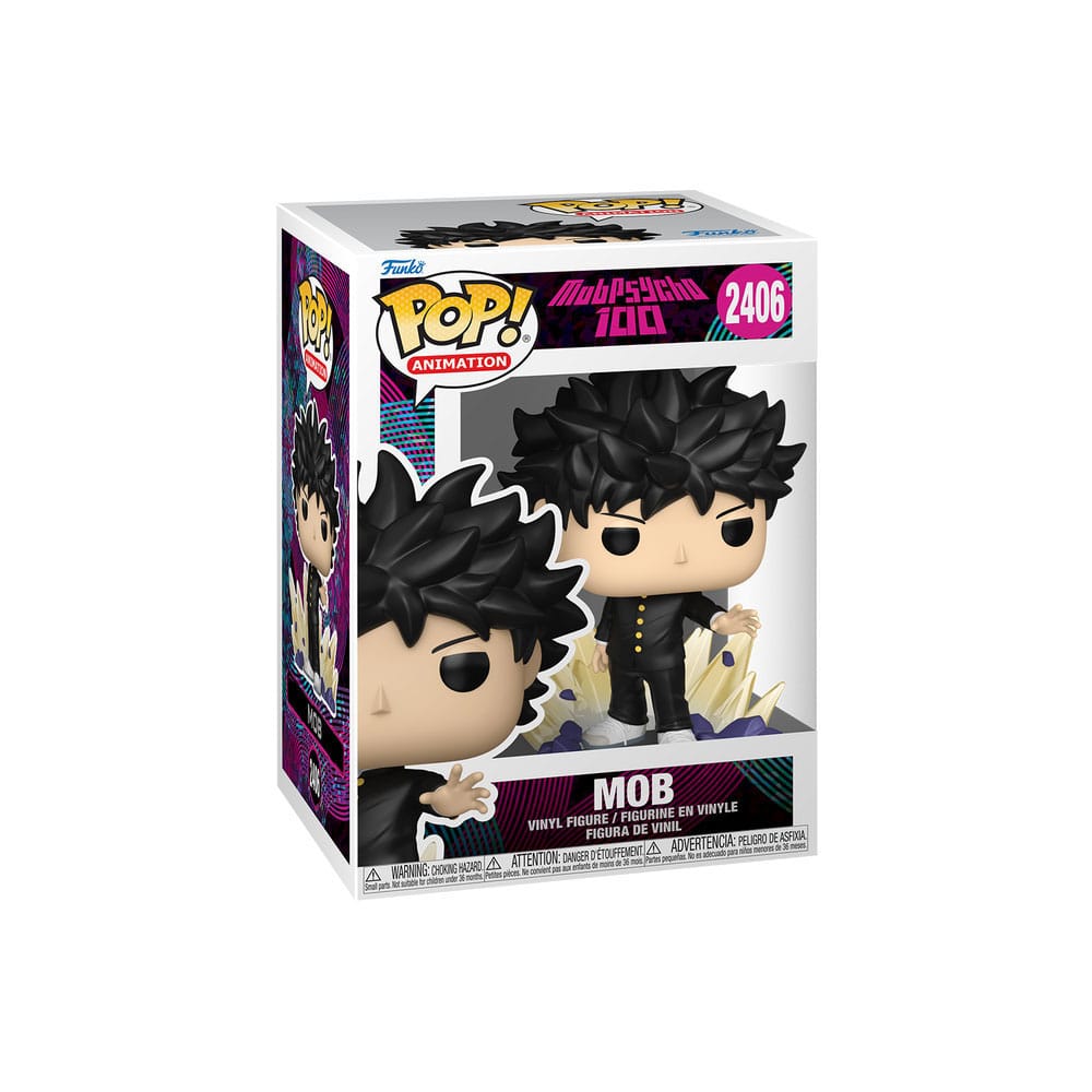 Mob Psycho 100 POP! Animation Vinyl Figures Shigeo 9 cm – Sealed Case of 6 (with Chase chance)