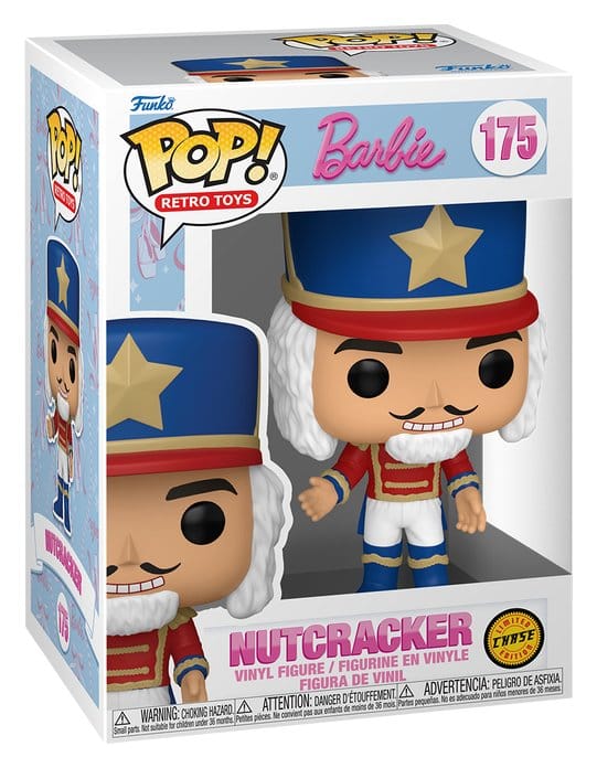Barbie in the Nutcracker POP! Animation Vinyl Figures Prince Eric 9 cm – Sealed Case of 6 (with Chase chance)
