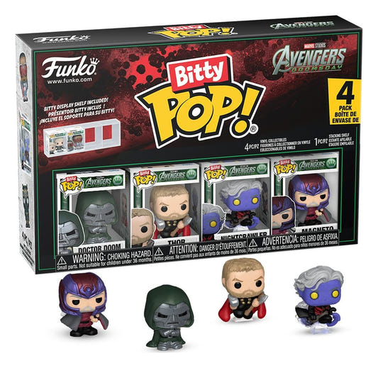 Avengers: Doomsday Bitty POP! Vinyl Figure 4-Pack Series 2 2,5 cm