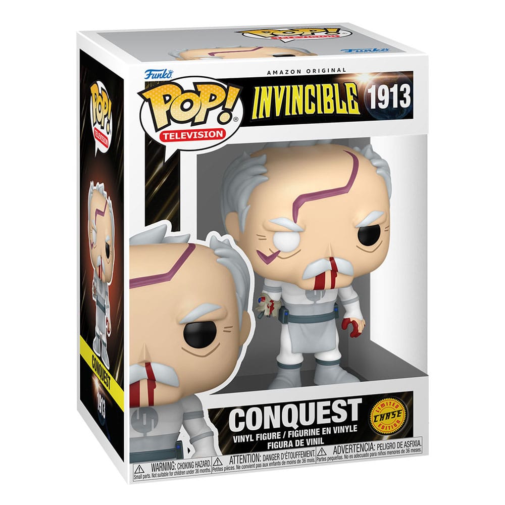 Invincible POP! Television Vinyl Figures Conquest 9 cm – Sealed Case of 6 (with Chase chance)