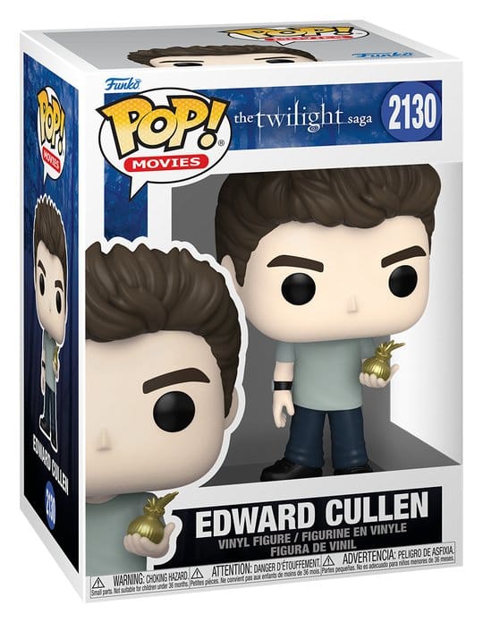 Twilight POP! Movies Vinyl Figures Edward 9 cm – Sealed Case of 6 (with Chase chance)