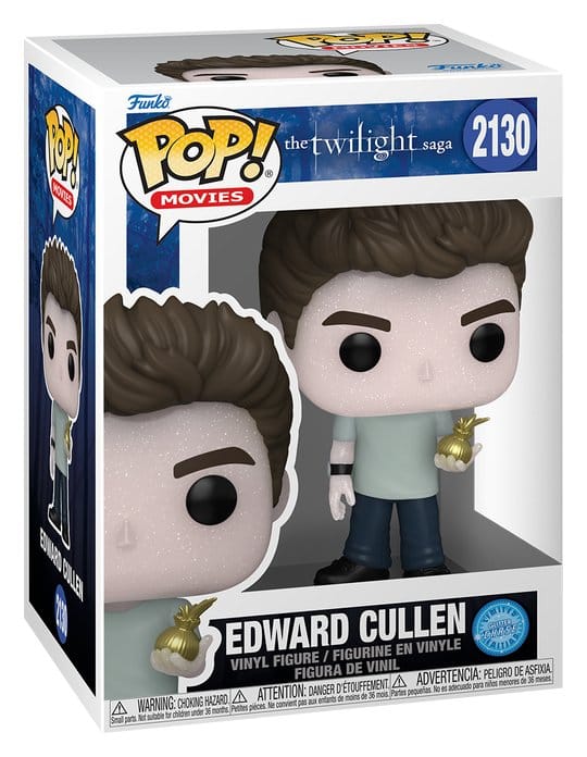 Twilight POP! Movies Vinyl Figures Edward 9 cm – Sealed Case of 6 (with Chase chance)