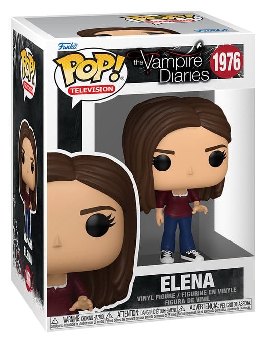 Vampire Diaries POP! Animation Vinyl Figures Elena 9 cm – Sealed Case of 6 (with Chase chance)
