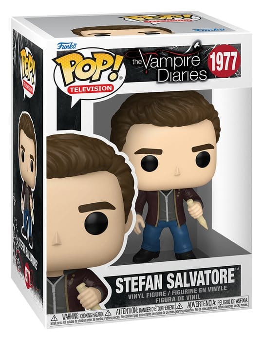 Vampire Diaries POP! Animation Vinyl Figures Stefan 9 cm – Sealed Case of 6 (with Chase chance)