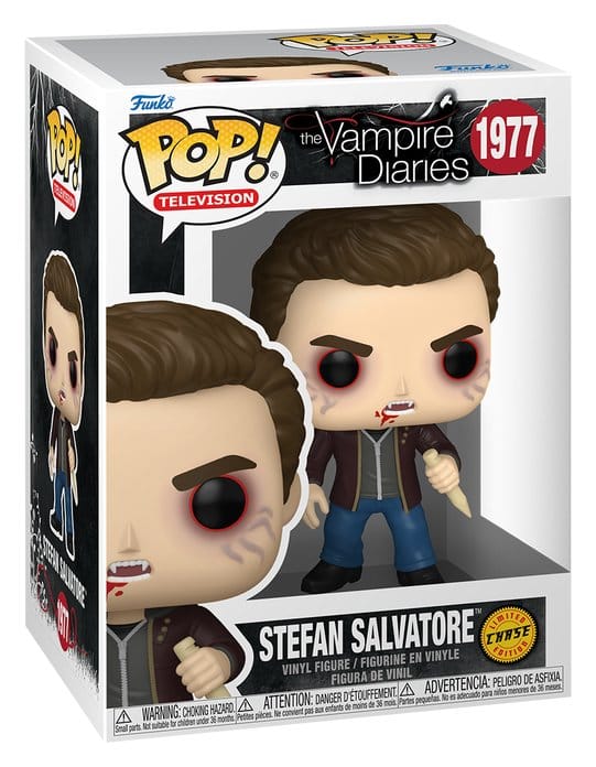 Vampire Diaries POP! Animation Vinyl Figures Stefan 9 cm – Sealed Case of 6 (with Chase chance)