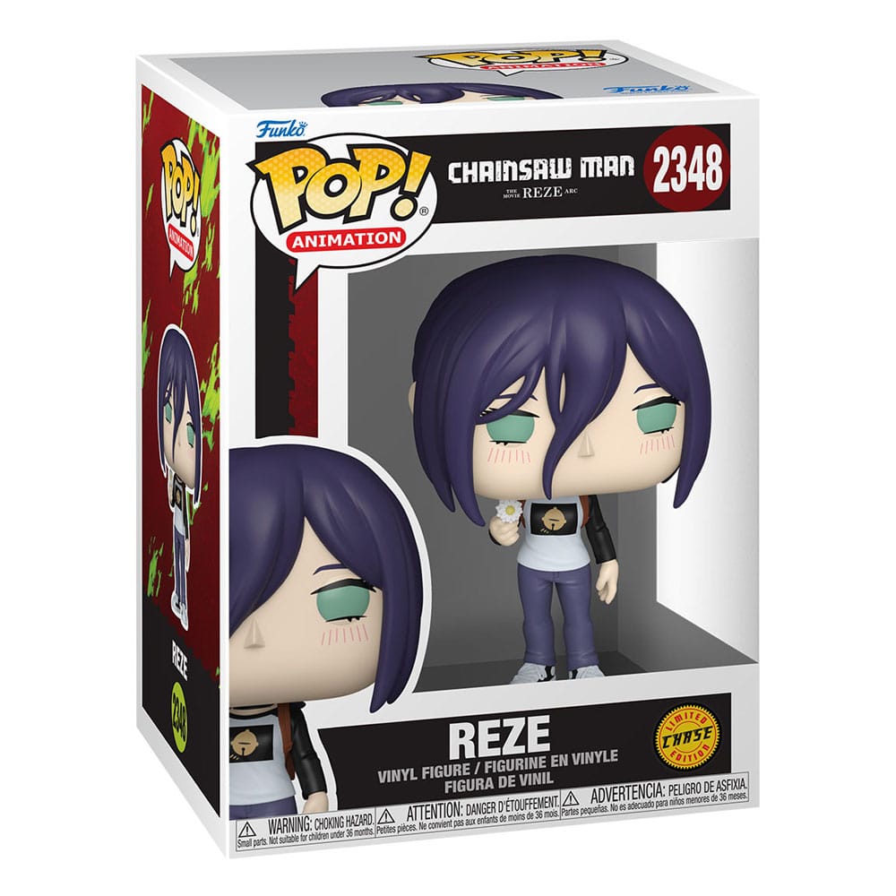 Chainsaw Man POP! Animation Vinyl Figures Reze 9 cm – Sealed Case of 6 (with Chase chance)