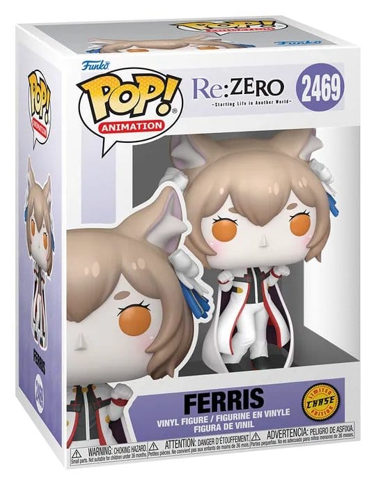 Re:Zero POP! Animation Vinyl Figures Ferris 9 cm – Sealed Case of 6 (with Chase chance)