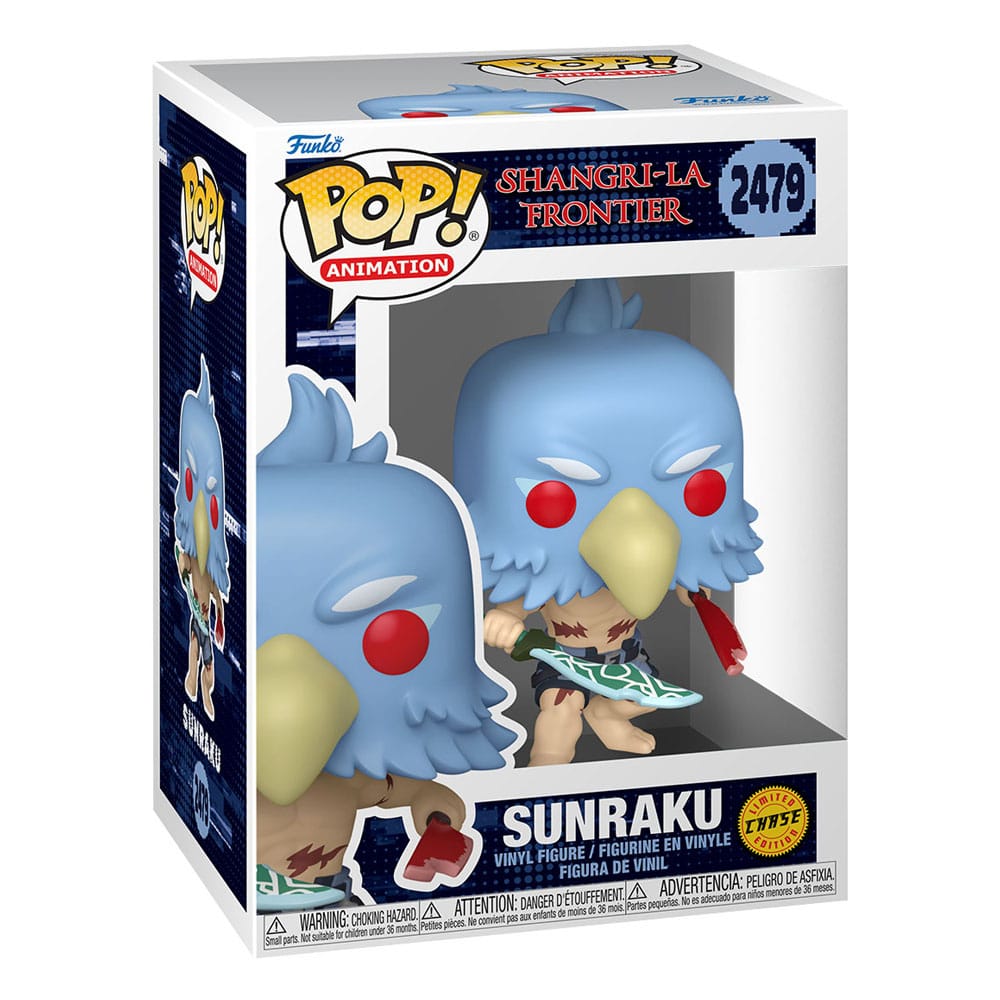 Shangri-La Frontier POP! Animation Vinyl Figures Sunraku 9 cm – Sealed Case of 6 (with Chase chance)