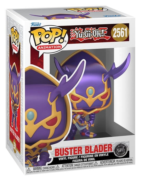 Yu-Gi-Oh POP! Animatiion Vinyl Figures Buster Blader (MT) 9 cm – Sealed Case of 6 (with Chase chance)