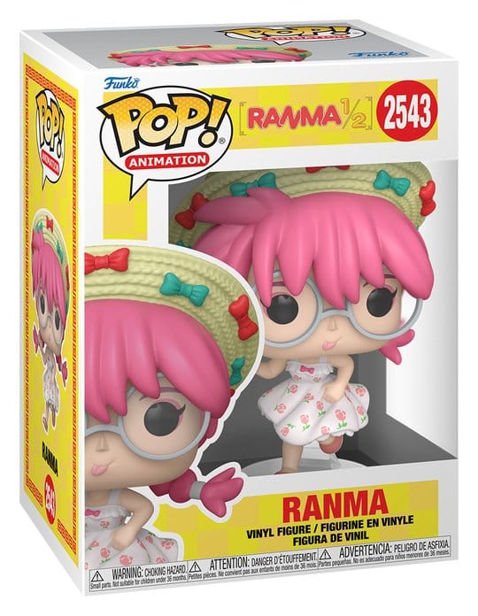 Ranma 1/2 POP! Animatiion Vinyl Figures Ranma 9 cm – Sealed Case of 6 (with Chase chance)
