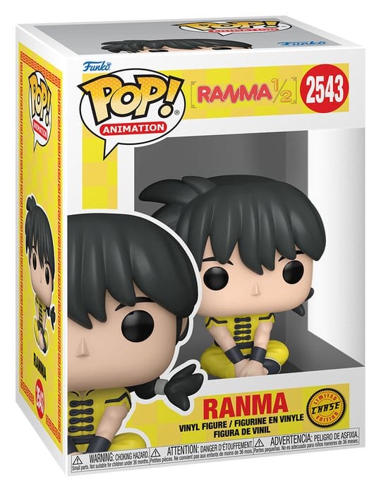 Ranma 1/2 POP! Animatiion Vinyl Figures Ranma 9 cm – Sealed Case of 6 (with Chase chance)