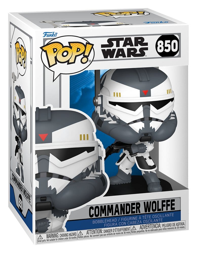 Star Wars Animation POP! Vinyl Figure Comm Wolffe 9 cm