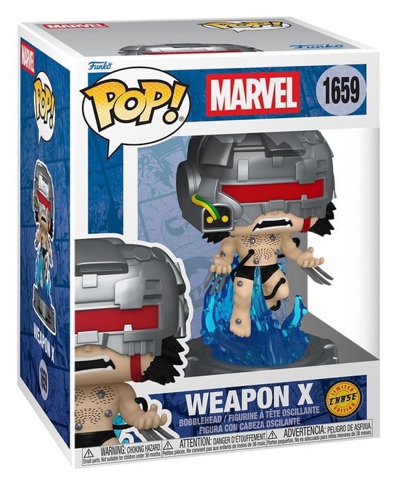 Weapon X Program POP! Premium Vinyl Figure Weapon X 9 cm – Sealed Case of 6 (Chase Guaranteed)