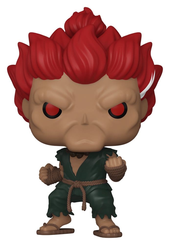 Street Fighter 6 POP! Animation Vinyl Figures Akuma 9 cm – Sealed Case of 6 (with Chase chance)