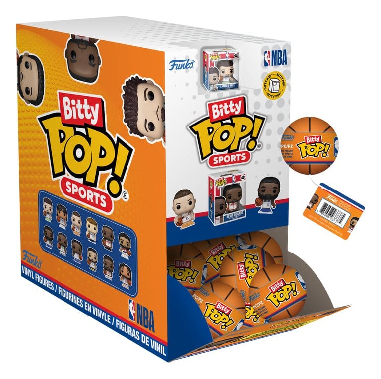 NBA Bitty POP! Vinyl Figure Display (24) PDQ 2,5 cm