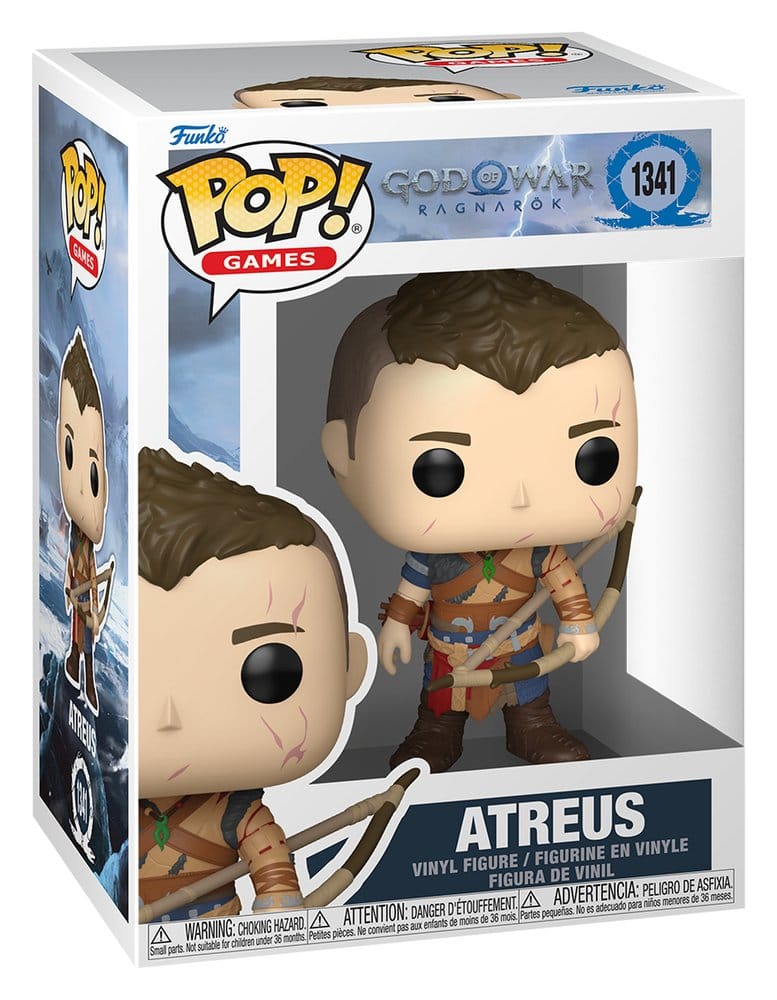 God of War Ragnarök POP! Games Vinyl Figure Atreus 9 cm