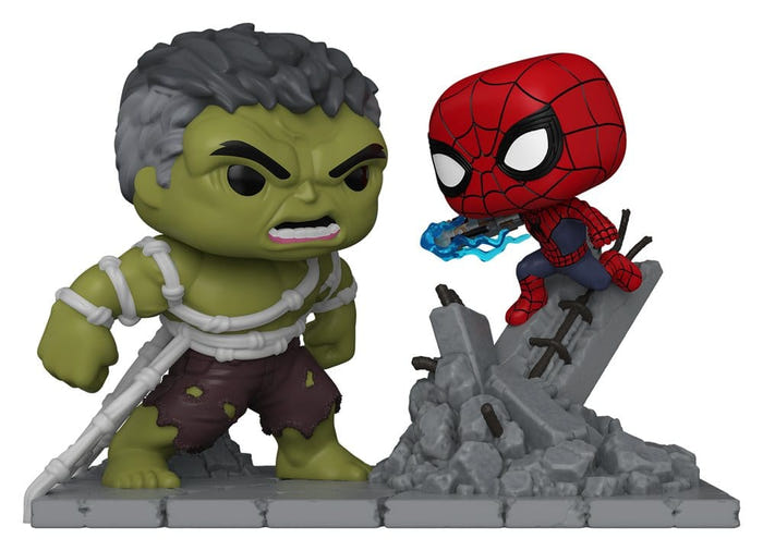 Marvel Diorama POP! Moment Spider-Man v Hulk