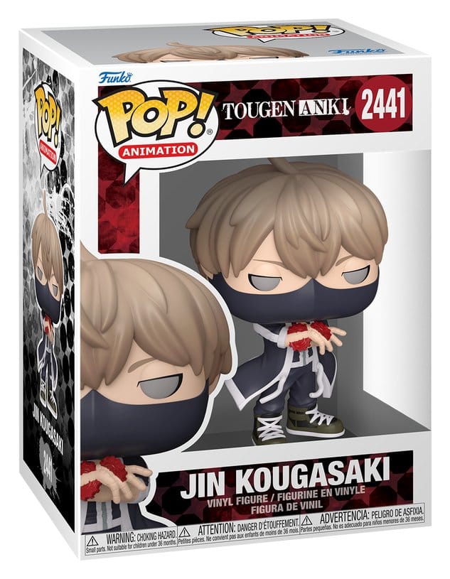 Tougen Anki POP! Animation Vinyl Figures Jin 9 cm – Sealed Case of 6 (with Chase chance)