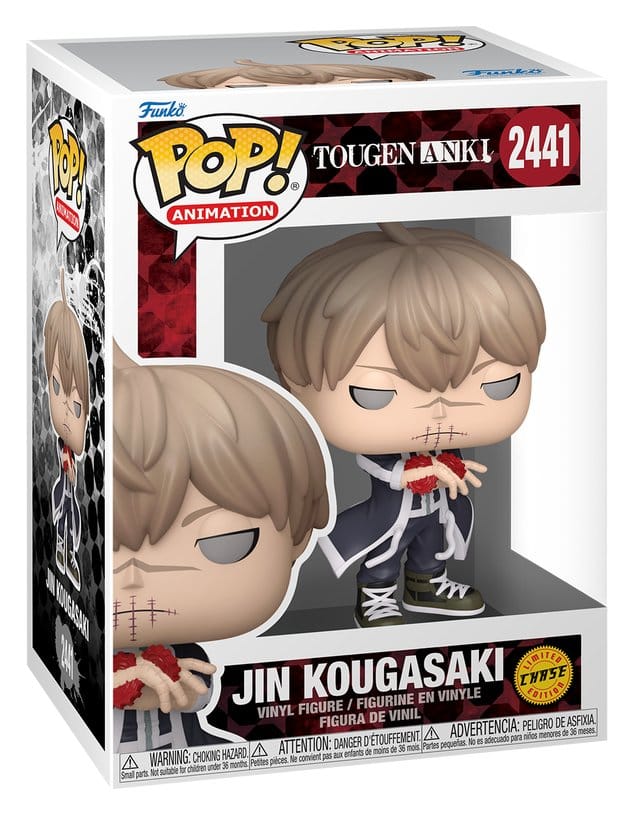 Tougen Anki POP! Animation Vinyl Figures Jin 9 cm – Sealed Case of 6 (with Chase chance)