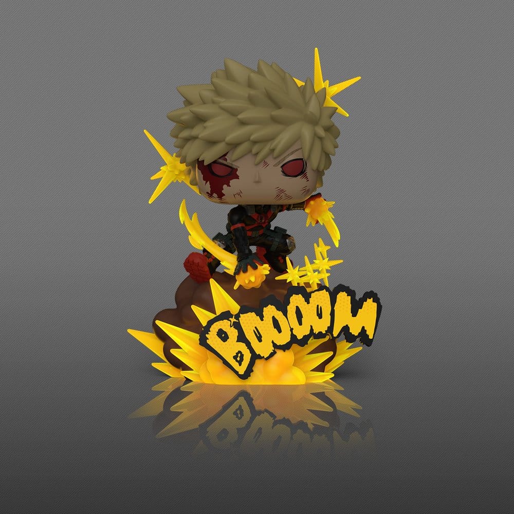 My Heo Academia POP! Deluxe Vinyl Figure Bakugo (GW) 9 cm – Sealed Case of 6 (Chase Guaranteed)