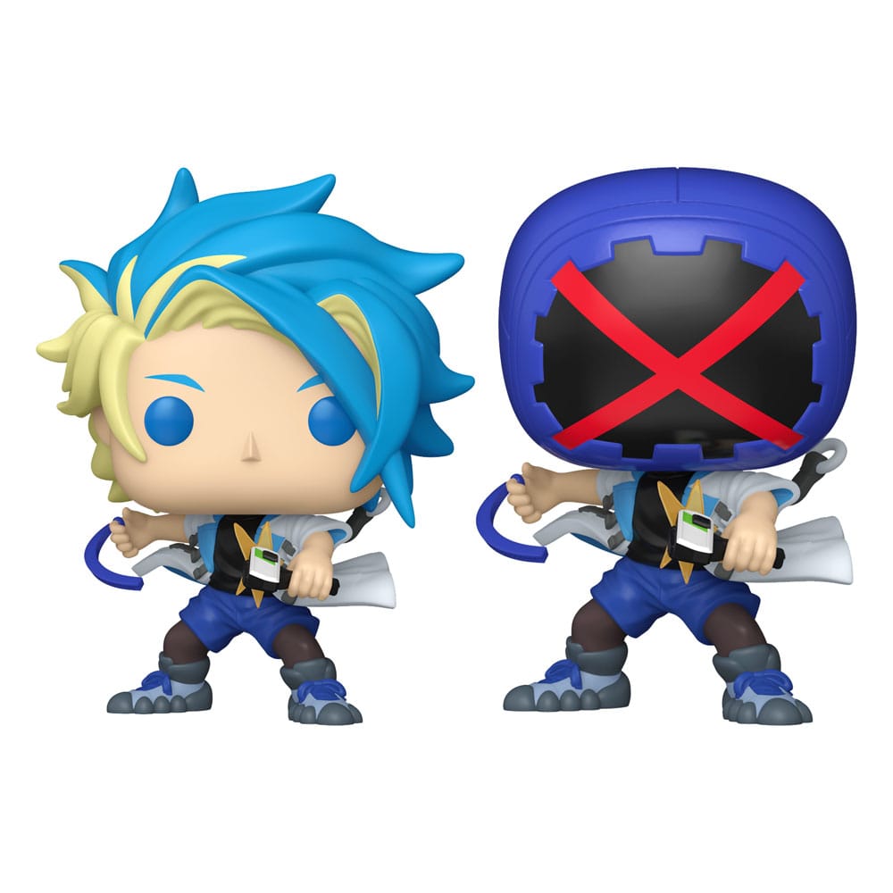 Beyblades POP! Animation Vinyl Figures Jaxon 9 cm – Sealed Case of 6 (with Chase chance)