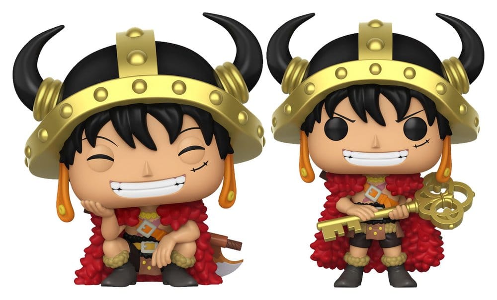 One Piece POP! Animation Vinyl Figures Luffy 9 cm – Sealed Case of 6 (with Chase chance)
