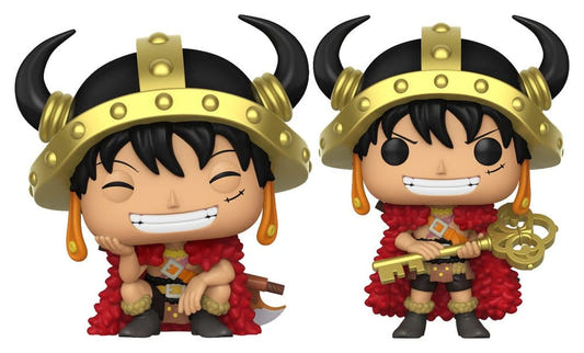 One Piece POP! Animation Vinyl Figures Luffy 9 cm – Sealed Case of 6 (with Chase chance)