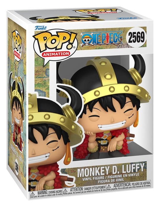 One Piece POP! Animation Vinyl Figures Luffy 9 cm – Sealed Case of 6 (with Chase chance)