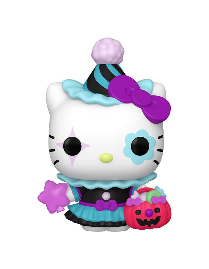 Sanrio POP! Animation Vinyl Figures: Hello Kitty- HK Spooky 9 cm – Sealed Case of 6 (with Chase chance)
