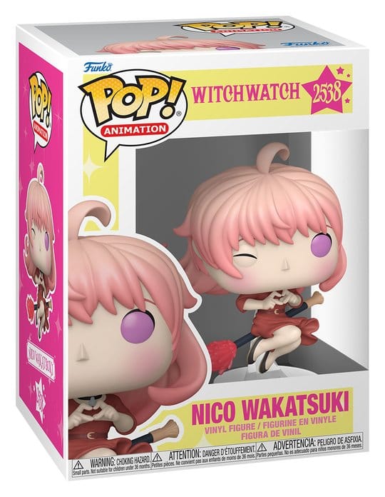 Witch Watch POP! Animatiion Vinyl Figures Nico 9 cm – Sealed Case of 6 (with Chase chance)
