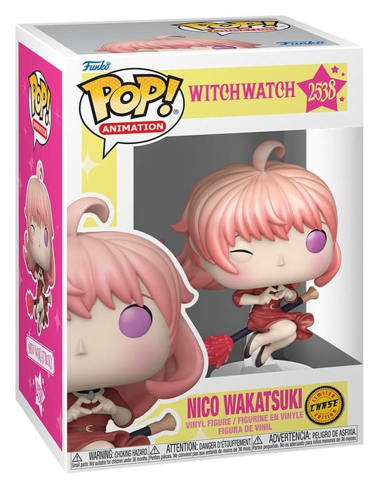 Witch Watch POP! Animatiion Vinyl Figures Nico 9 cm – Sealed Case of 6 (with Chase chance)