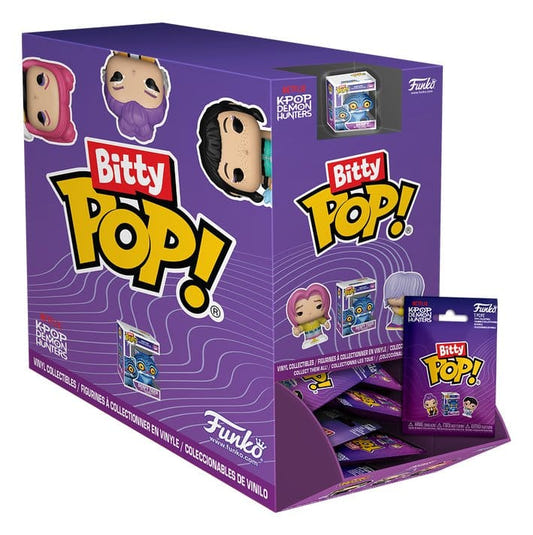 KPop Demon Hunters Bitty POP! Vinyl Figure Display (24) PDQ 2,5 cm
