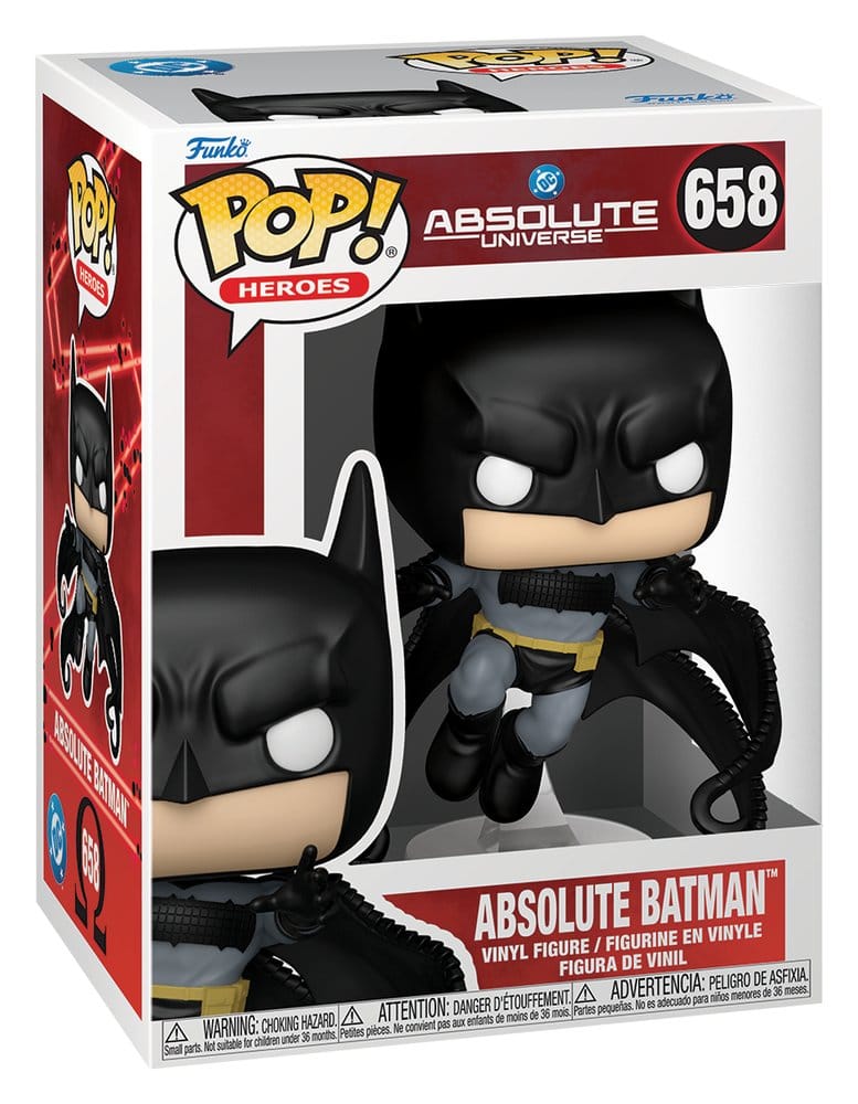 DC Comics POP! Comics Vinyl Figure Absolute Batman 9 cm – Sealed Case of 6 (Chase Guaranteed)