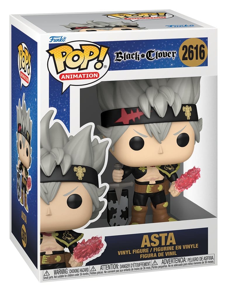 Black Clover POP! Animation Vinyl Figure Asta 9 cm