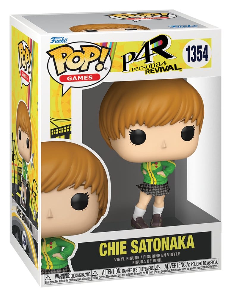 Persona 4 POP! Games Vinyl Figure Chie Satonaka 9 cm