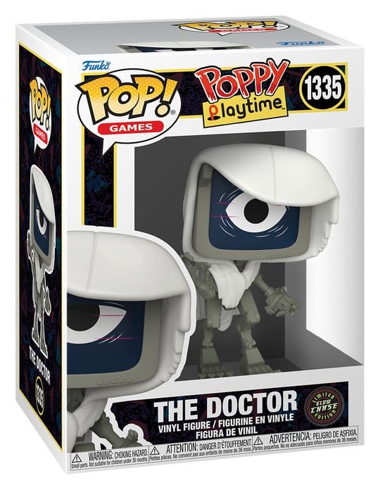 Poppy Playtime POP! Games Vinyl Figure The Doctor 9 cm – Sealed Case of 6 (with Chase chance)